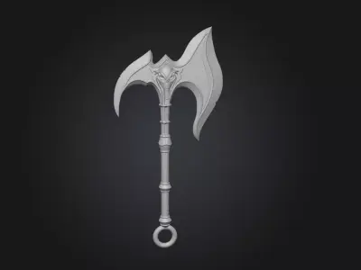 Game Weapons - Bundle pack of 4 3D print model