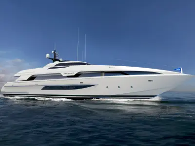 137 Foot Sport Motor Yacht 3D model