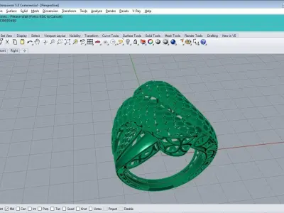 fusion ring 3D model