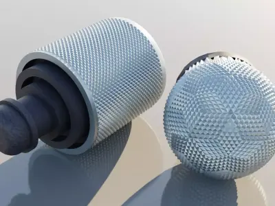 Knurling Stuff 3D model