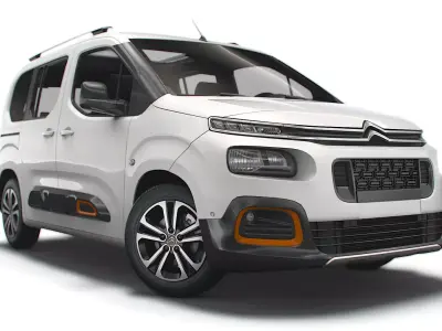 Citroen Berlingo Multispace XTR 2021 3D model