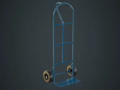 Hand Truck 5A Low-poly 3D model