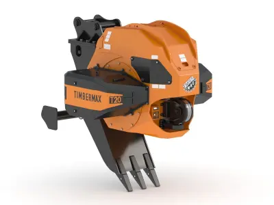 TimberMAX T20 Excavator Mounted 3D model
