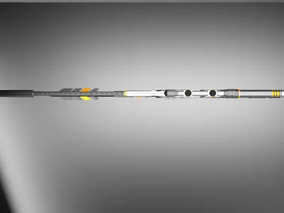 Sniper Rifle - SHARK -GAME READY Free low-poly 3D model