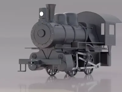 Pennsylvania locomotive class A-5s 3D model