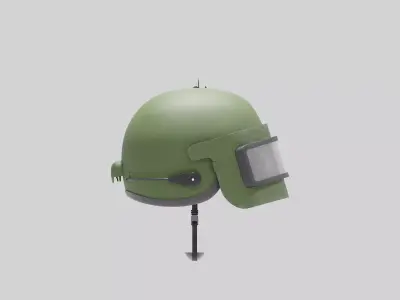 Altyn Helmet 3D Model  3D model