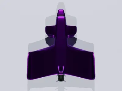 Sci Fi Plane - Aircraft 3D model