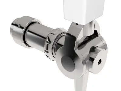 Beer tap faucet HD Free 3D model