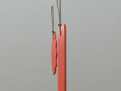 Price Tags 3 Low-poly 3D model