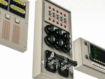 Control Panel Bundle 3D model