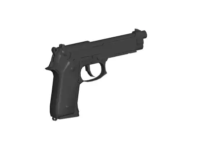 Beretta 92 3D model
