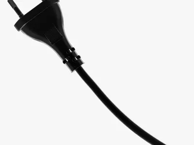 Two Pin plug 3D model