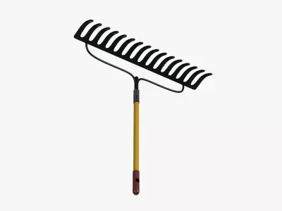 Garden Rake 3D model purchase