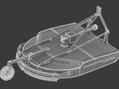 John Deere RC6M Rotary Cutters 3D model