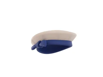 Marine Hat 3D model