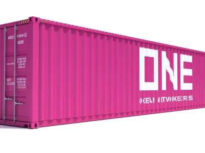 Shipping Container ONE 3D model
