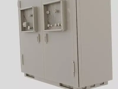 Industrial Control Panel Enclosure for 3D print 3D model