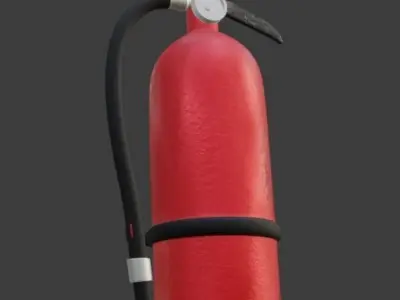 extinguisher fire Free 3D model