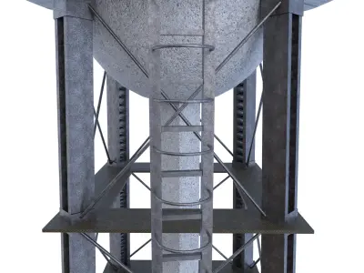 Water Tower 3D model purchase