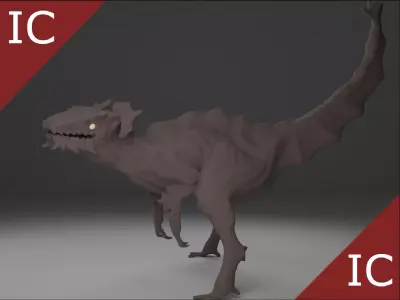 Dinosaur Monster Dragon 3D model