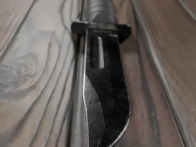 KABAR Combat Knife Low-poly 3D model