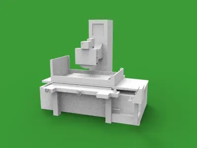 surface grinder machine 3D print model