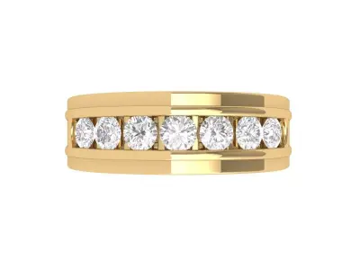 Wedding Ring  3D print model 216