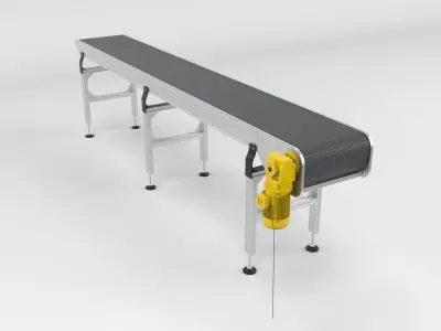 Conveyor Belt for Factory Fixed Dimention 3D model