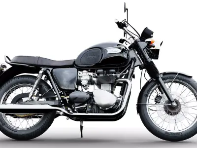 Triumph Bonneville 3D model