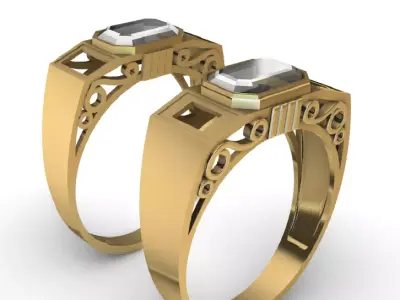 graduation ring anel de formatura 3D print model