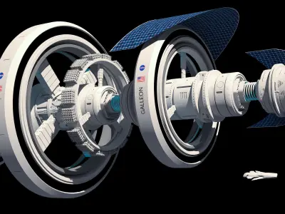 Nasa Concept Ship 3D model