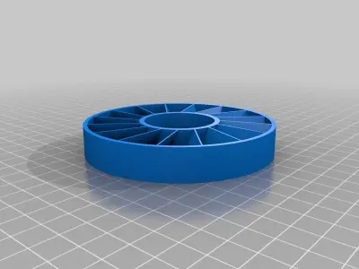 Axial compressor stator Free 3D print model