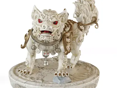 Foo dog 3D model