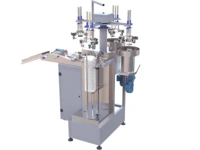 industrial cake pan cleaner 3D model