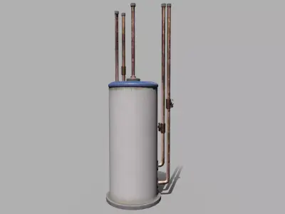 Boiler Low-poly 3D model