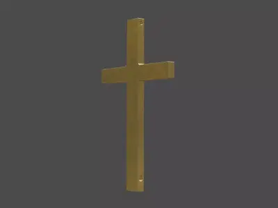 Multi purpose cross pendant 3D model