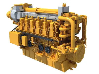 Ship Engine 3D model