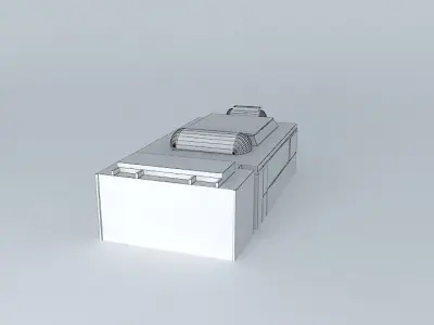 Historical building of Slovak National Theatre Free 3D model
