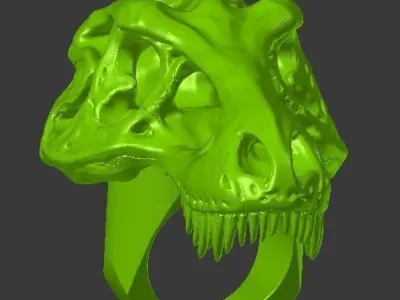 Rex Ring Remix Free 3D print model