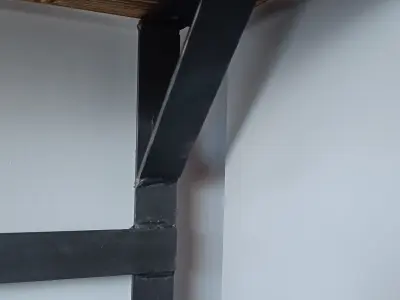 Steel table handmade Free 3D print model