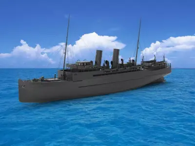 Vessel  3D model