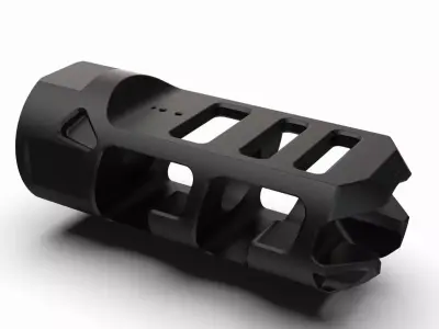 Compensator2 gun brake 3D model