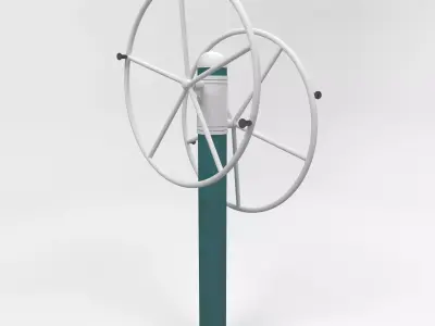 Gym Outdoor 10 3D model