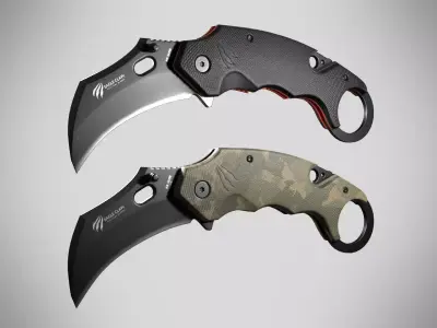 Karambit Low-poly 3D model purchase