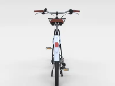 Generic Bicycle Black 3D model