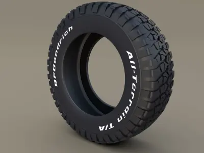 BF Goodrich Tire 3D model