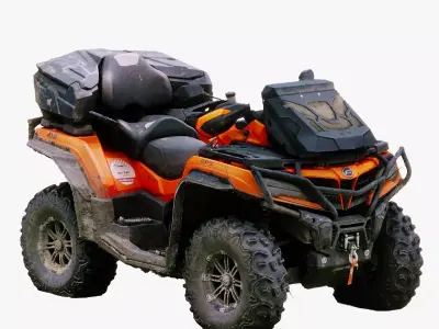 Realistic CF Moto X10 3D Model - Experience True Precision 3D model