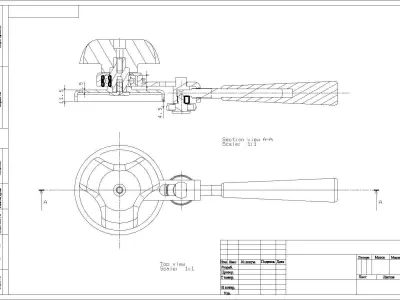 Glass Jar and can lid closing machine 3D model