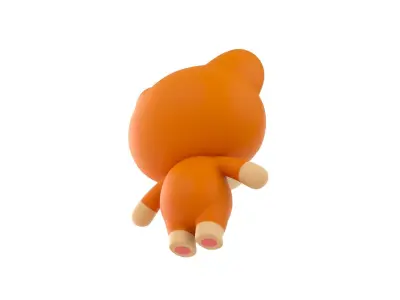 Character016 Dog 3D model