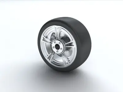 wheel 3D model V1